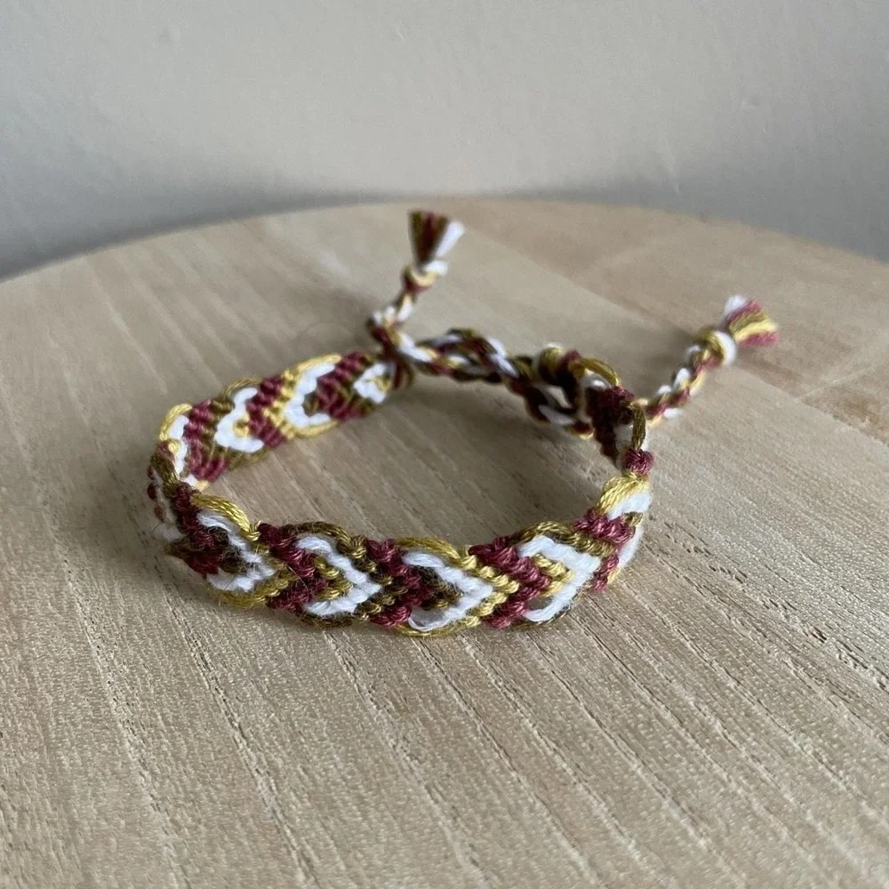Jolie Bracelet, anklet, trendy, comfortable, tie, embroidery thread, woven, gift